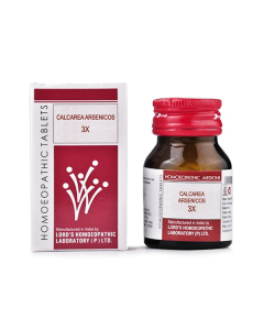 Lord's Trituration Calcarea Arsenicos 3X Tablet 25 gm