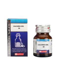 Lord's Trituration Calcarea Iod 3X Tablet 25 gm