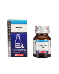 Lord's Trituration Carbo Veg 3X Tablet 25 gm