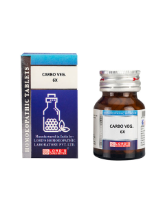 Lord's Trituration Carbo Veg 6X Tablet 25 gm