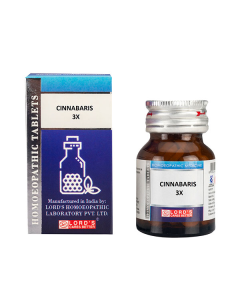 Lord's Trituration Cinnabaris 3X Tablet 25 gm
