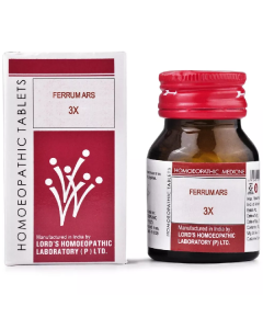 Lord's Trituration Ferrum Ars 3X Tablet 25 gm