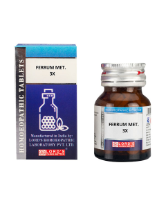 Lord's Trituration Ferrum Met 3X Tablet 25 gm