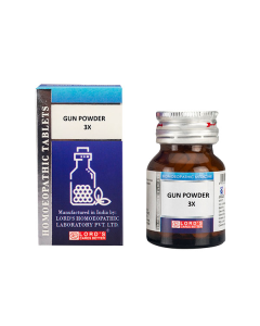 Lord's Trituration Gun Powder 3X Tablet 25 gm