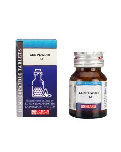 Lord's Trituration Gun Powder 6X Tablet 25 gm