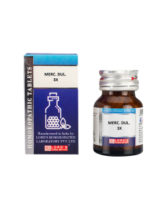 Lord's Trituration Merc Dul 3X Tablet 25 gm