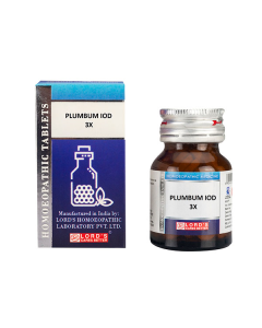 Lord's Trituration Plumbum Iod 3X Tablet 25 gm