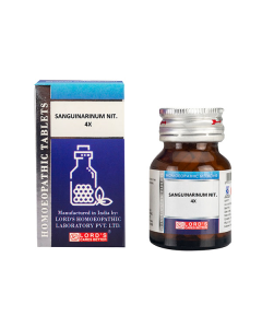 Lord's Trituration Sangunaria Nit 4X Tablet 25 gm