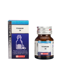 Lord's Trituration Titanium 3X Tablet 25 gm