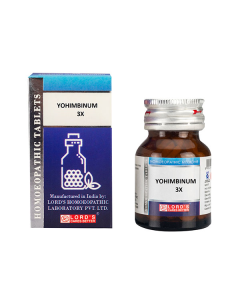Lord's Trituration Yohimbinum 3X Tablet 25 gm