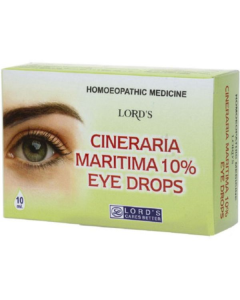 Lords Cineraria Maritima 10% Eye Drops 10 ml