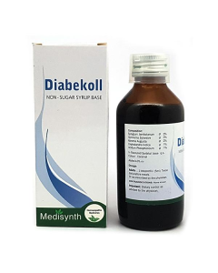 Medisynth Diabekoll Non-Sugar Syrup 125 ml