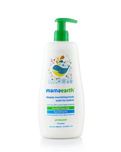 Mamaearth Deeply Nourishing Body Wash For Babies, 0 to 5 Years