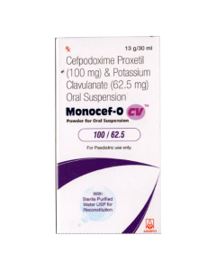 Monocef O Cv 100/62.5mg Bottle Of 30ml Dry Suspension