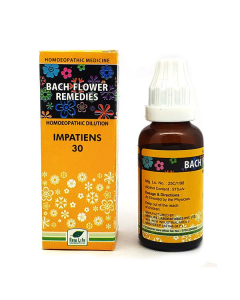 New Life Bach Flower Impatiens 30 Liquid 30 ml