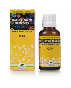 New Life Bach Flower Oak 30 Liquid 30 ml