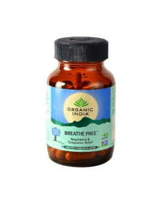 Organic India Breathe Free Veg Capsule 60's