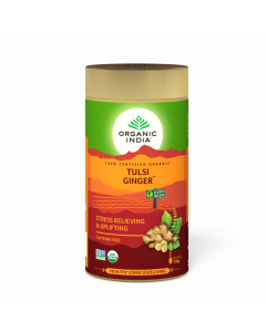 Organic India Tulsi Ginger Tea Powder 100 gm