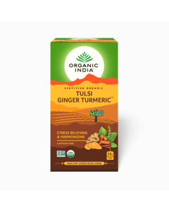 Organic India Tulsi Ginger Turmeric Tea Powder 25's