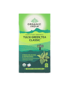 Organic India Tulsi Green Tea Bags - Classic 25's