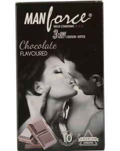 Manforce Wild Condom Chocolate