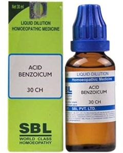 SBL Acidum Benzoicum 30 Liquid 30 ml