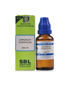 SBL Ammonium Muriaticum 200 Liquid 30 ml