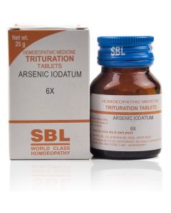 SBL Arsenicum Iodatam 6X Tablet 25 gm