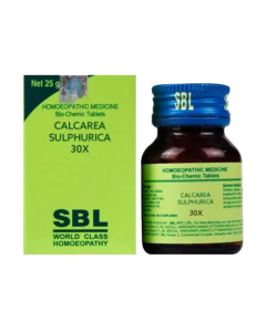 SBL Calcarea Sulphurica 30X Tablet 25 gm