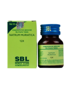 SBL Natrum Muriaticum 12X Tablet 25 gm