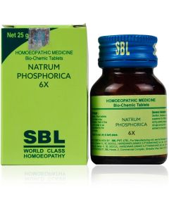 SBL Natrum Phosphoricum 6X Tablet 25 gm