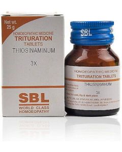 SBL Thiosinaminum 3X Tablet 25 gm