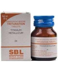 SBL Titanium Metalicum 3X Tablet 25 gm