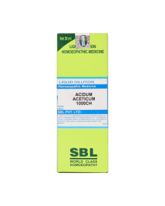 SBL Acidum Aceticum 1M Liquid 30 ml