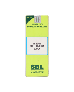 SBL Acidum Sulphuricum 200 Liquid 30 ml