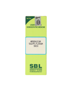 SBL Arsenicum Sulph.Falvum 30 Liquid 30 ml