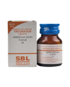 SBL Arsenicum Sulph.Falvum 4X Tablet 25 gm