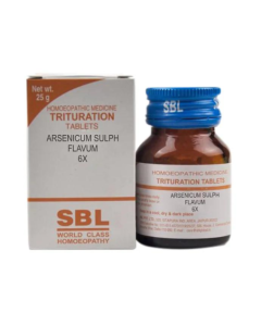 SBL Arsenicum Sulph.Falvum 6X Tablet 25 gm