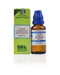 SBL Aurum Muriaticum Natronatum 1M Liquid 30 ml