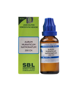 SBL Aurum Muriaticum Natronatum 200 Liquid 30 ml