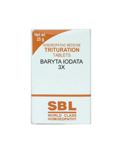 SBL Baryta Iodata 3X Tablet 25 gm