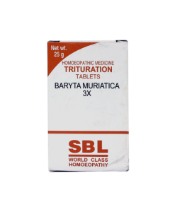 SBL Baryta Muriatica 3X Tablet 25 gm