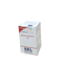 SBL Insulin 12X Tablet 25 gm