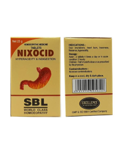 SBL Nixocid Tablets 25 gm