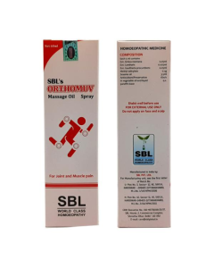 SBL Orthomuv Massage Oil 60 ml