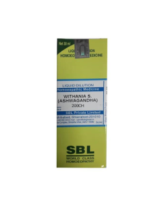 SBL Withania Somnifera 200 Liquid 30 ml