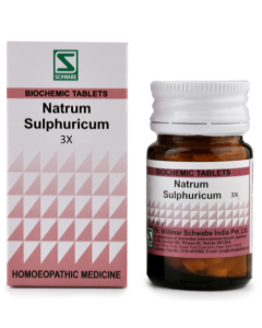 Dr. Willmar Schwabe Natrum Sulphuricum 3X Tablet 20 gm