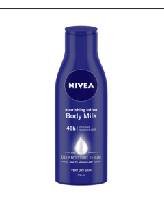 Nivea Nourishing Lotion Body Milk - Deep Moisture Serum 200 ml