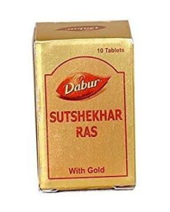 Dabur Sutshekhar Ras (gold) 10 Tabs