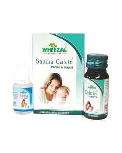 Wheezal Sabina Calcin (Drops 15 ml + Tablets 50 gm)